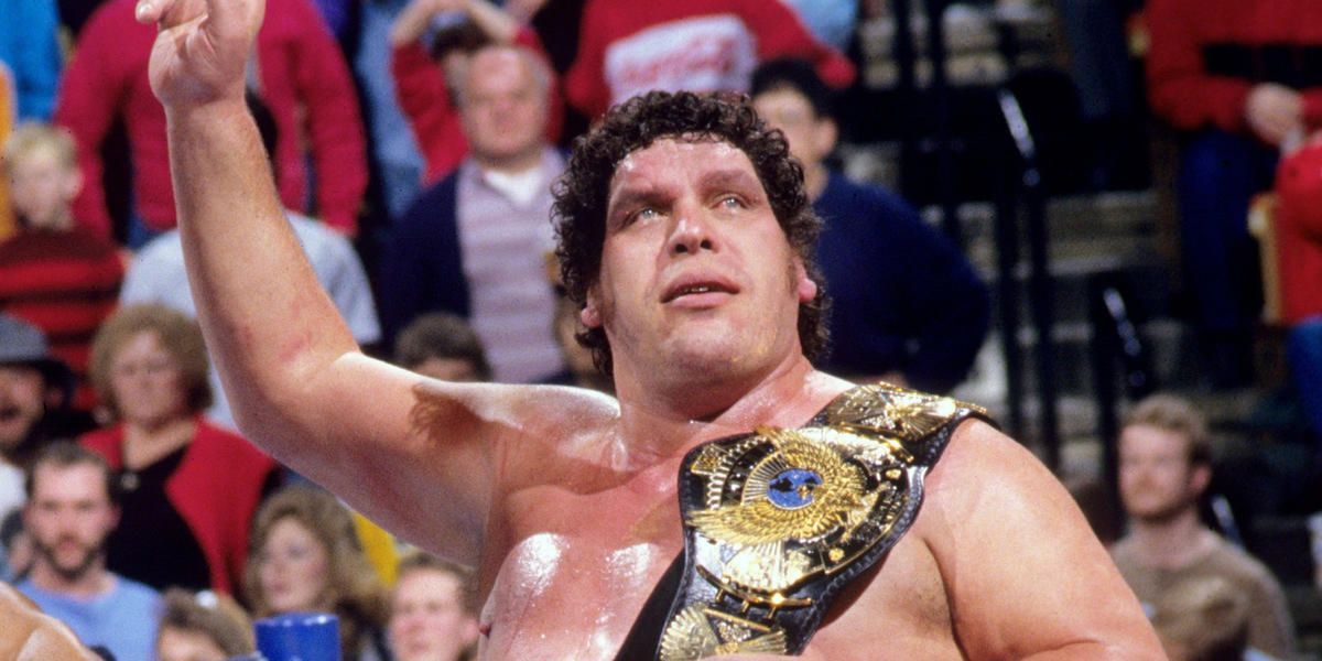 Andre The Giant WWE Champion Cropped