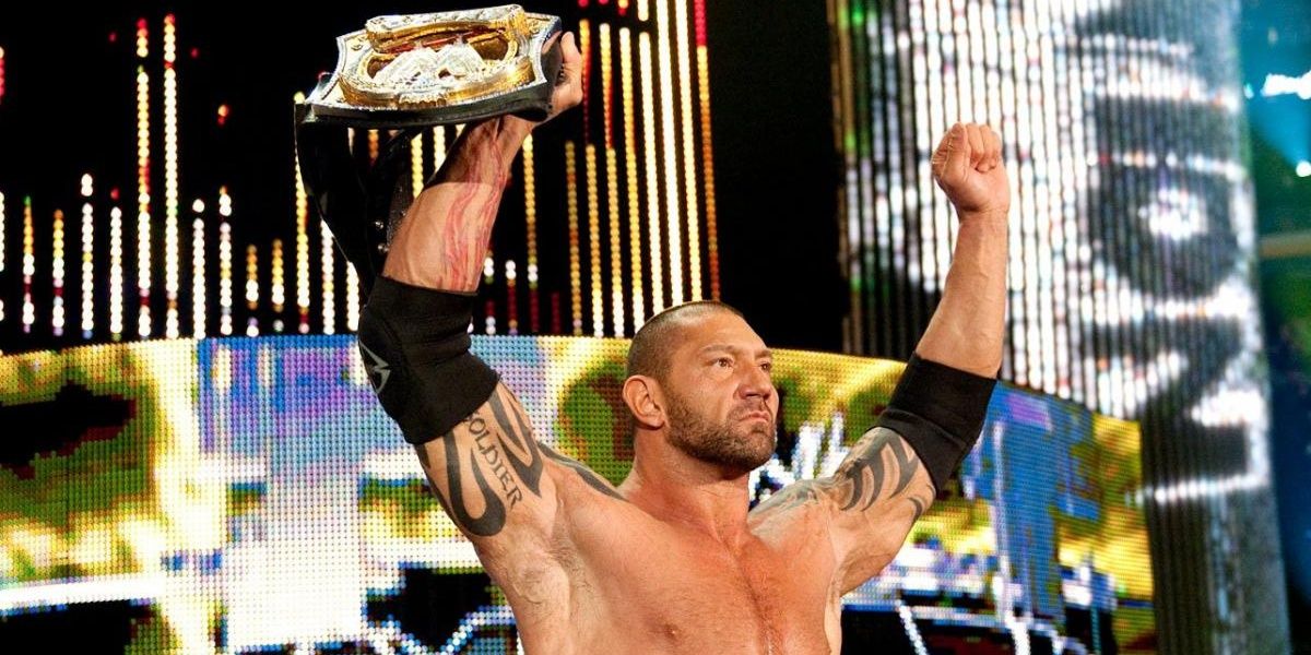 Batista WWE Champion Elimination Chamber 2010 Cropped