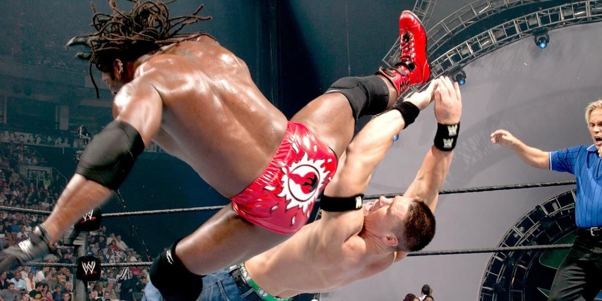 Booker T v John Cena SummerSlam 2004 Cropped