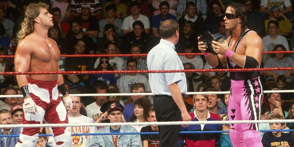 Bret Hart v Shawn Michaels Survivor Series 1992
