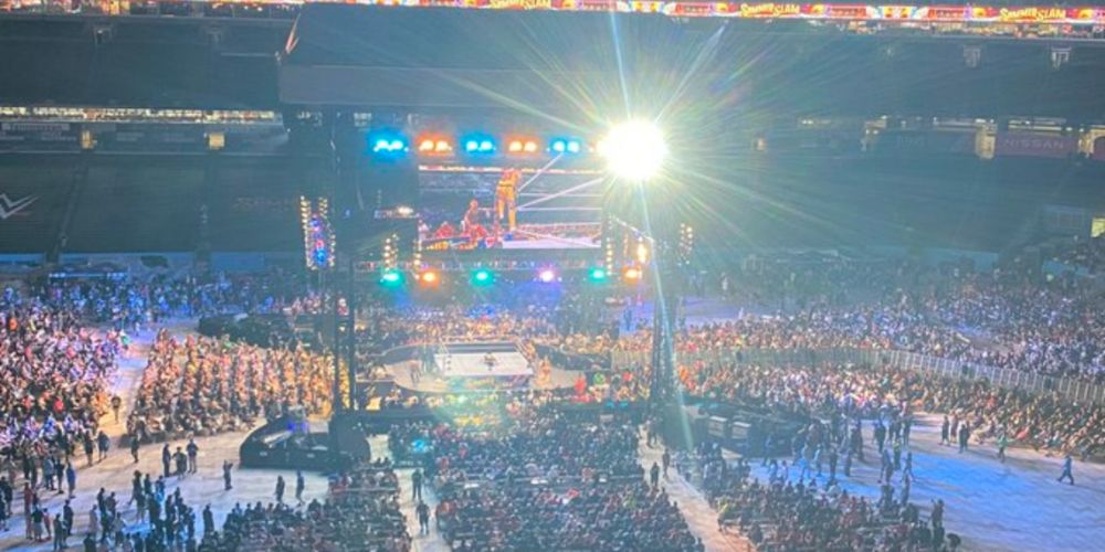 Wwe Summerslam 2022 What Fans Could Only Observe If They Were In Nissan Stadium Live 5543