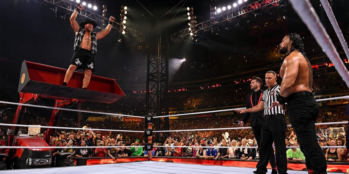 Brock Lesnar Roman Reigns WWE SummerSlam 2022