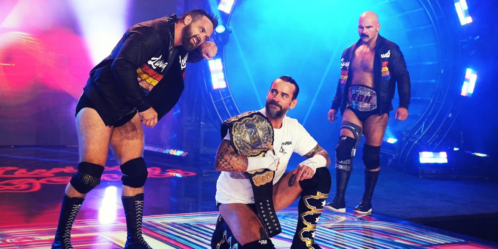 CM Punk and FTR Cropped