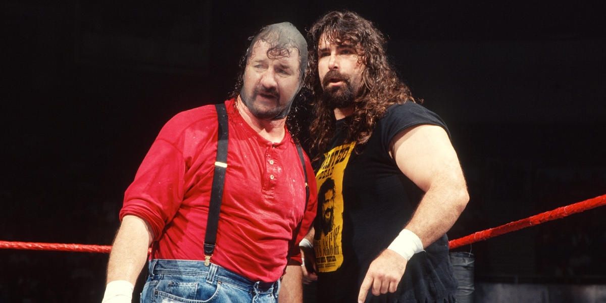 Cactus Jack & Chainsaw Charlie WWE Tag Team Champions Cropped