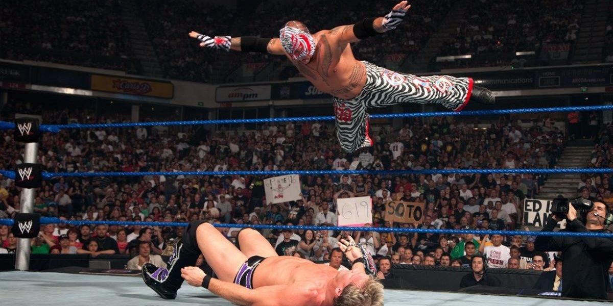 Chris Jericho v Rey Mysterio The Bash 2009 Cropped