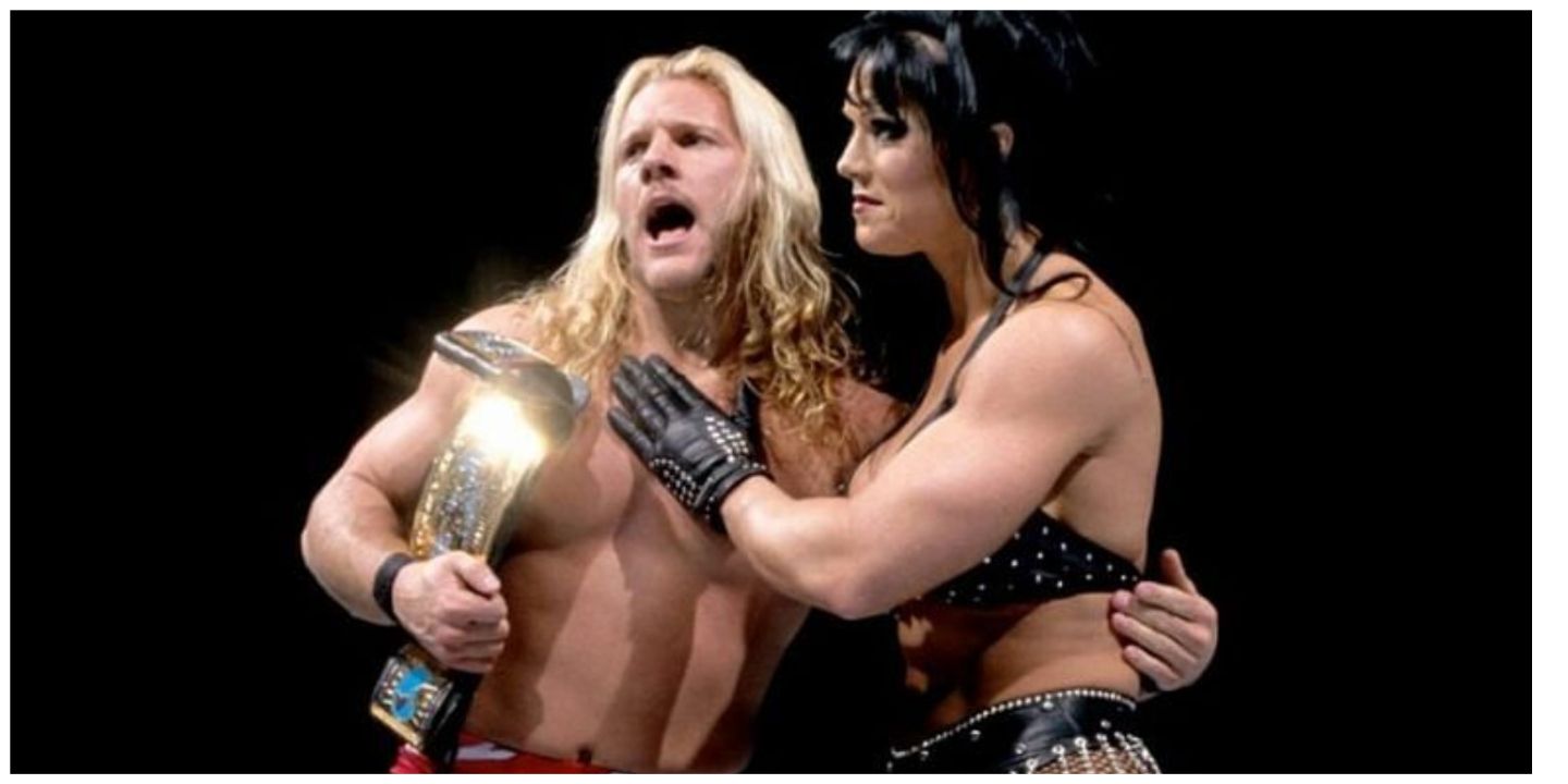 Chyna and Chris Jericho