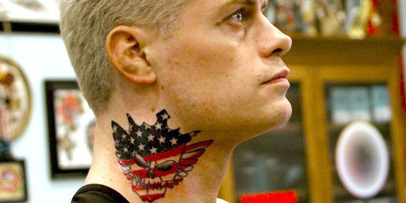 Brandi Rhodes gives her honest opinion on Codys new neck tattoo