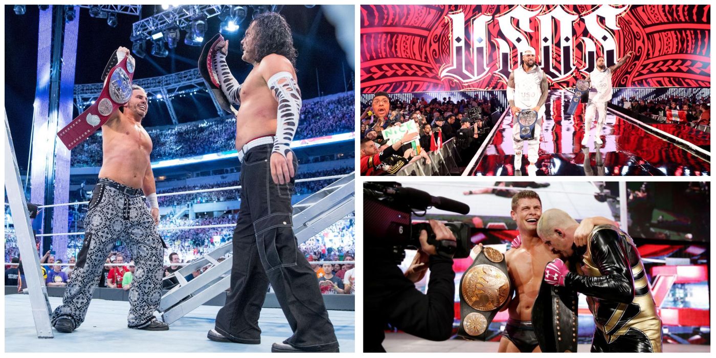 Every WWE Tag Team Champions Featuring Real-Life Brothers, Ranked Worst To Best Featured Image