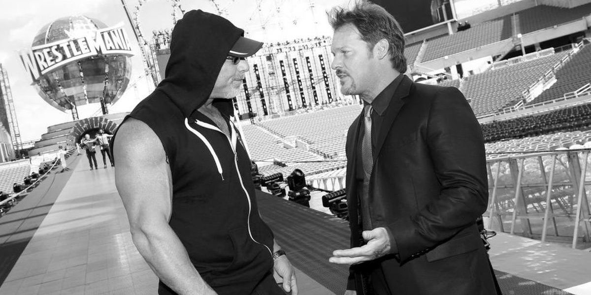 Goldberg and Chris Jericho 