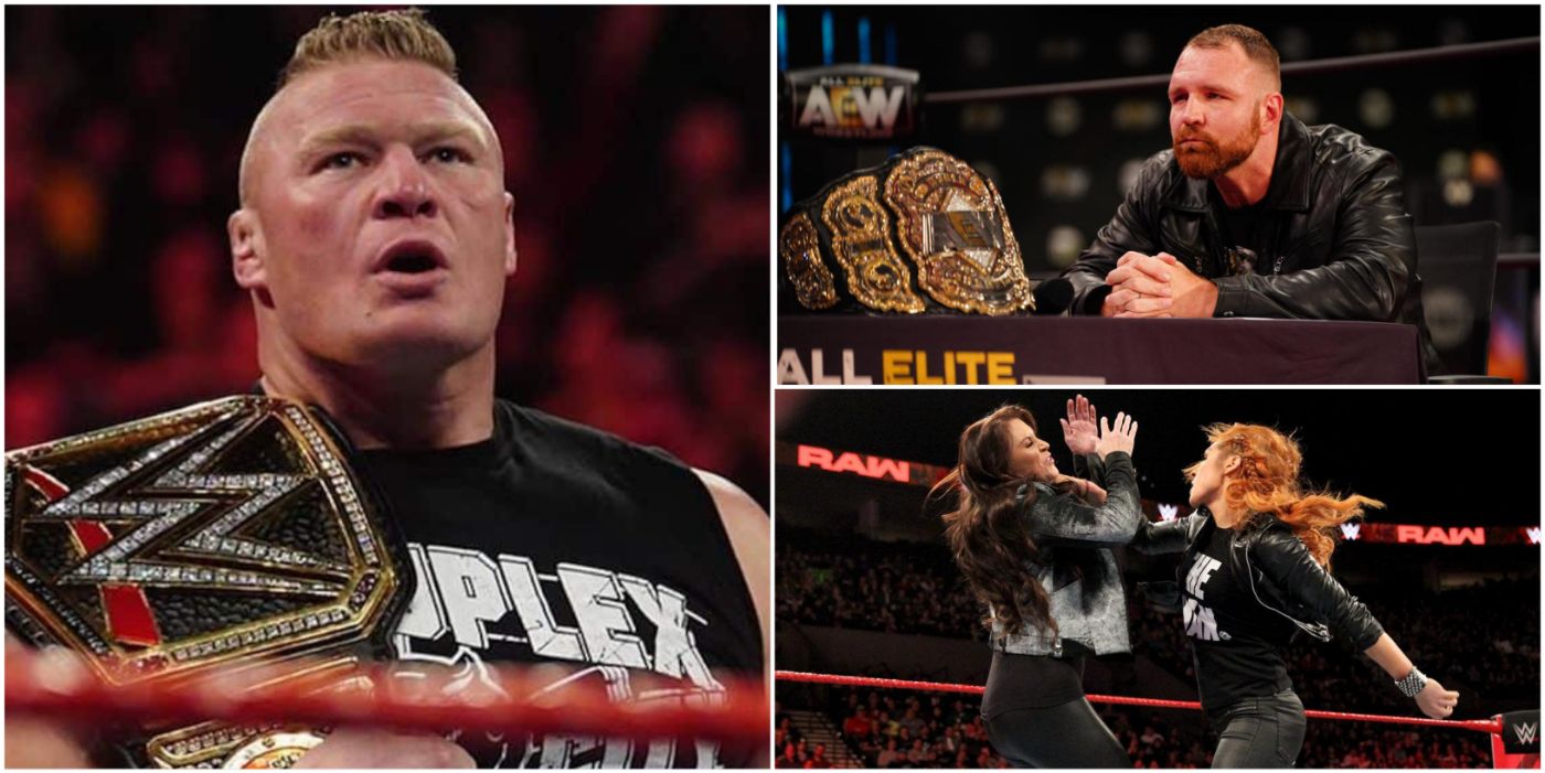 wwe raw aew