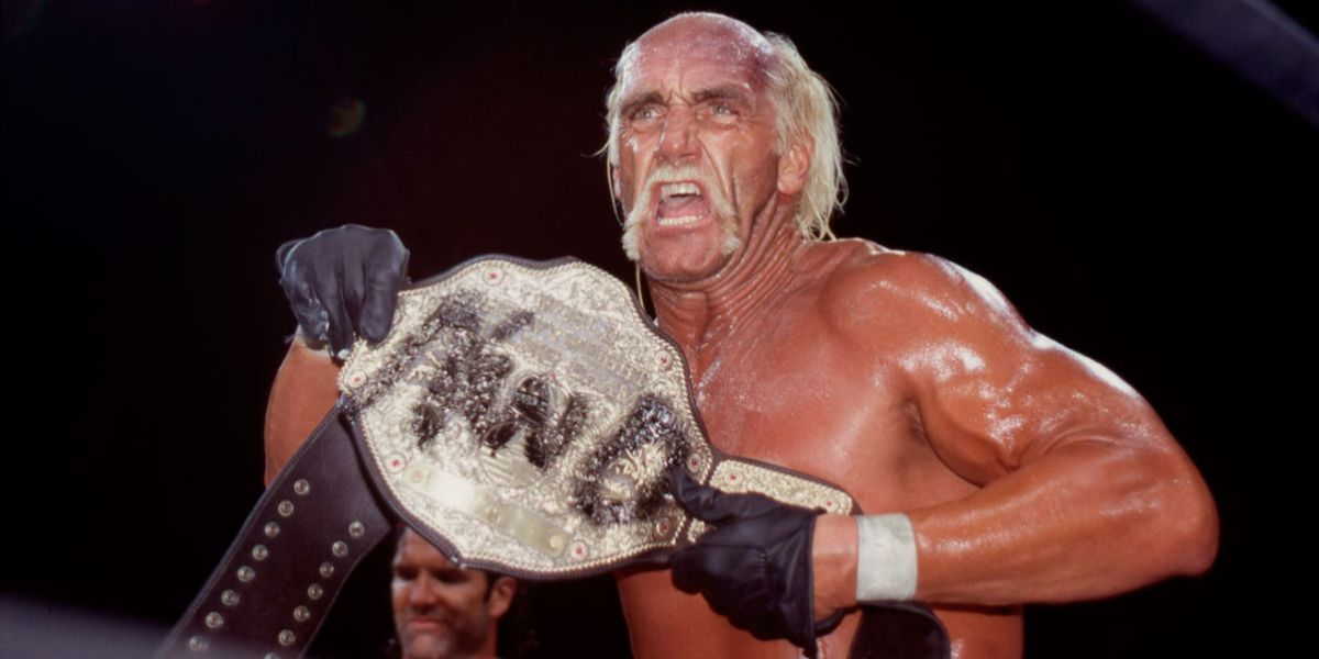 Hulk Hogan as WCW Champion