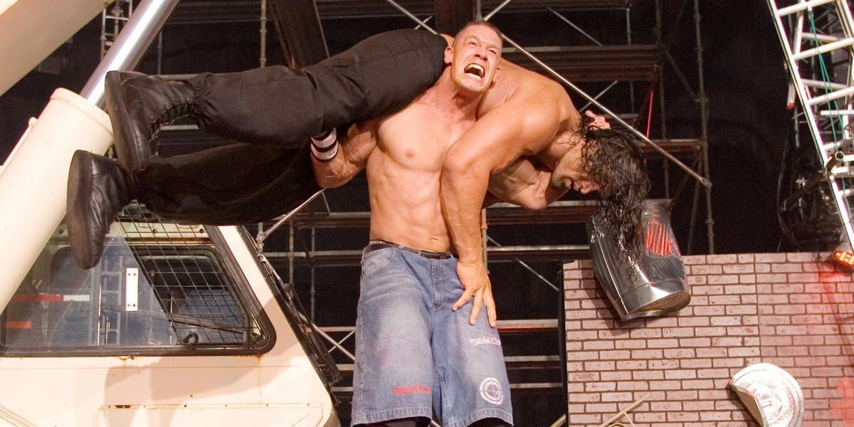 John Cena v The Great Khali One Night Stand 2007 Cropped