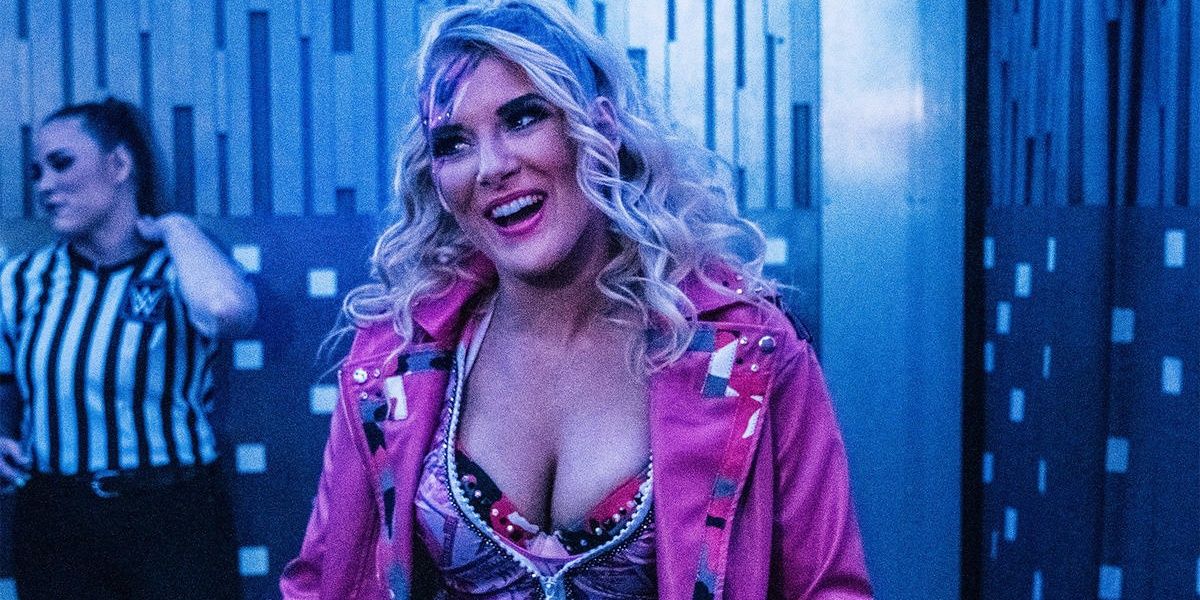 Lacey Evans smiling 