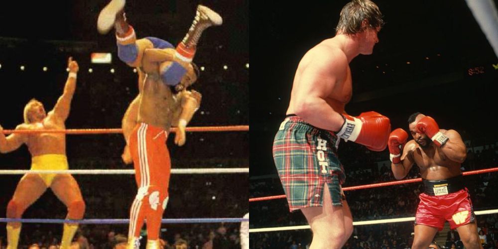 Mr. T Roddy Piper WrestleMania 1 2