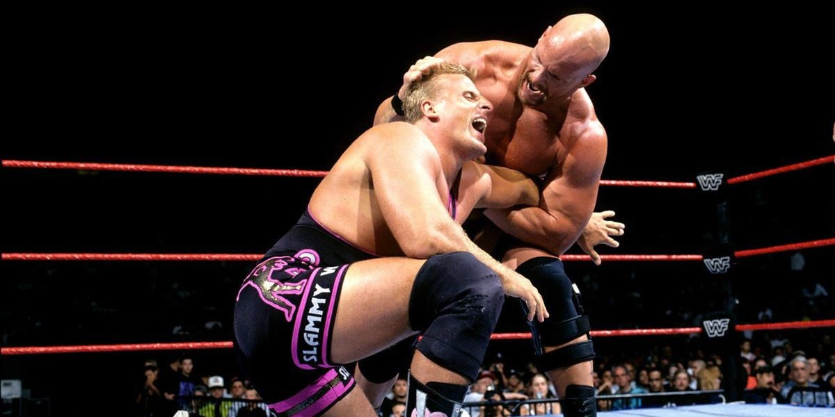 Owen Hart v Steve Austin SummerSlam 1997 Cropped