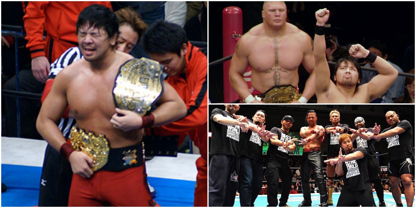 Pictures of Shinsuke Nakamura in NJPW