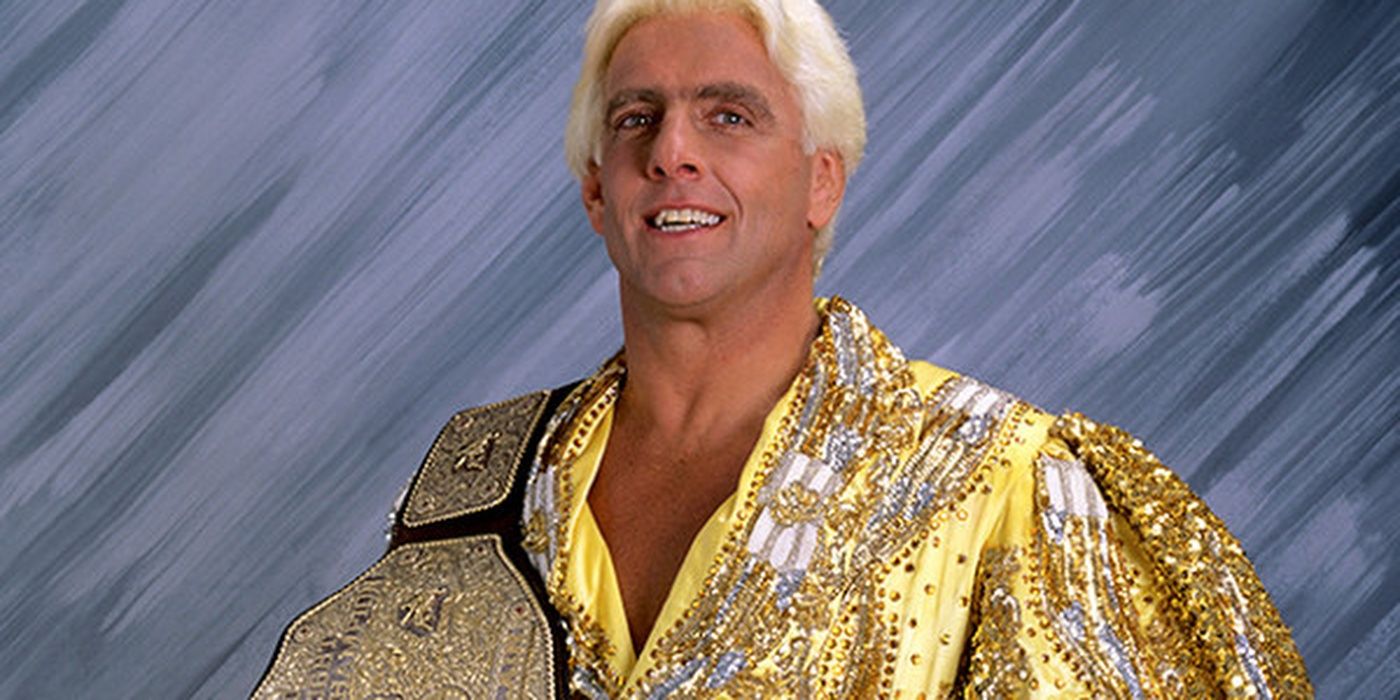 Ric Flair As WCW Champion  