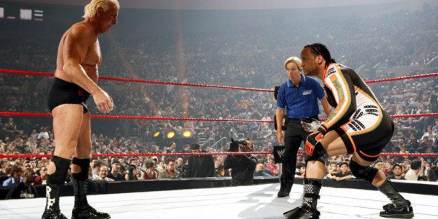 Ric Flair Vs MVP WWE Royal Rumble
