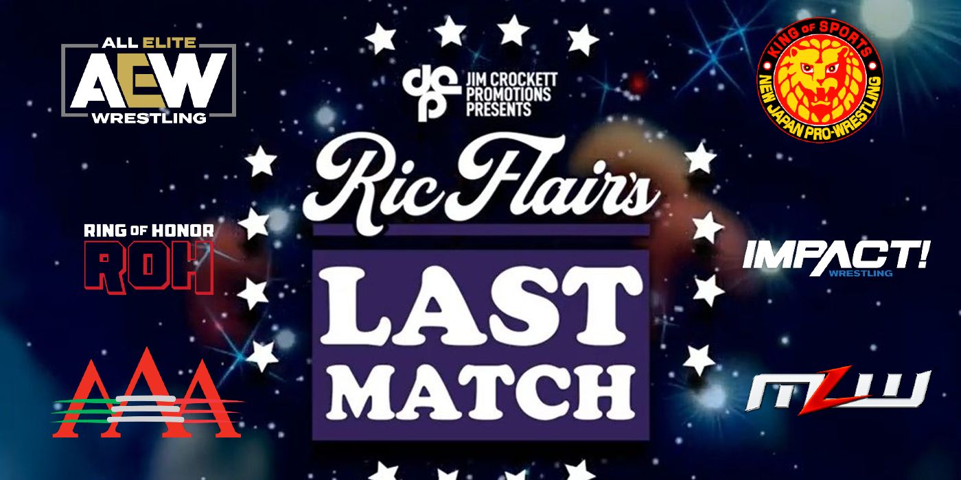 Ric Flairs Last Match Header
