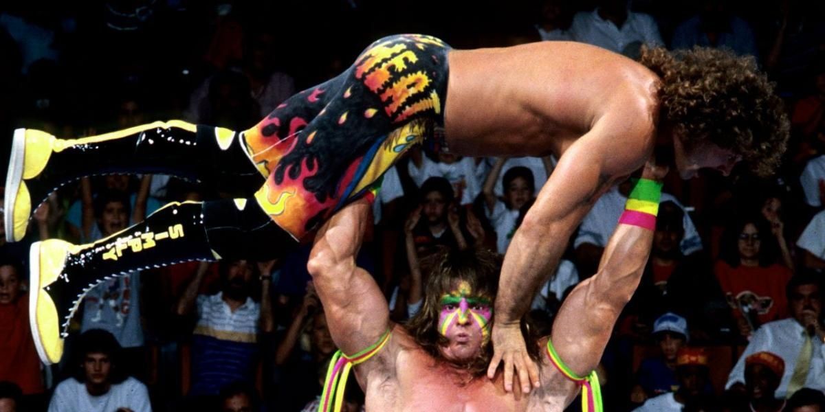 Rick Rude v The Ultimate Warrior SummerSlam 1989 Cropped