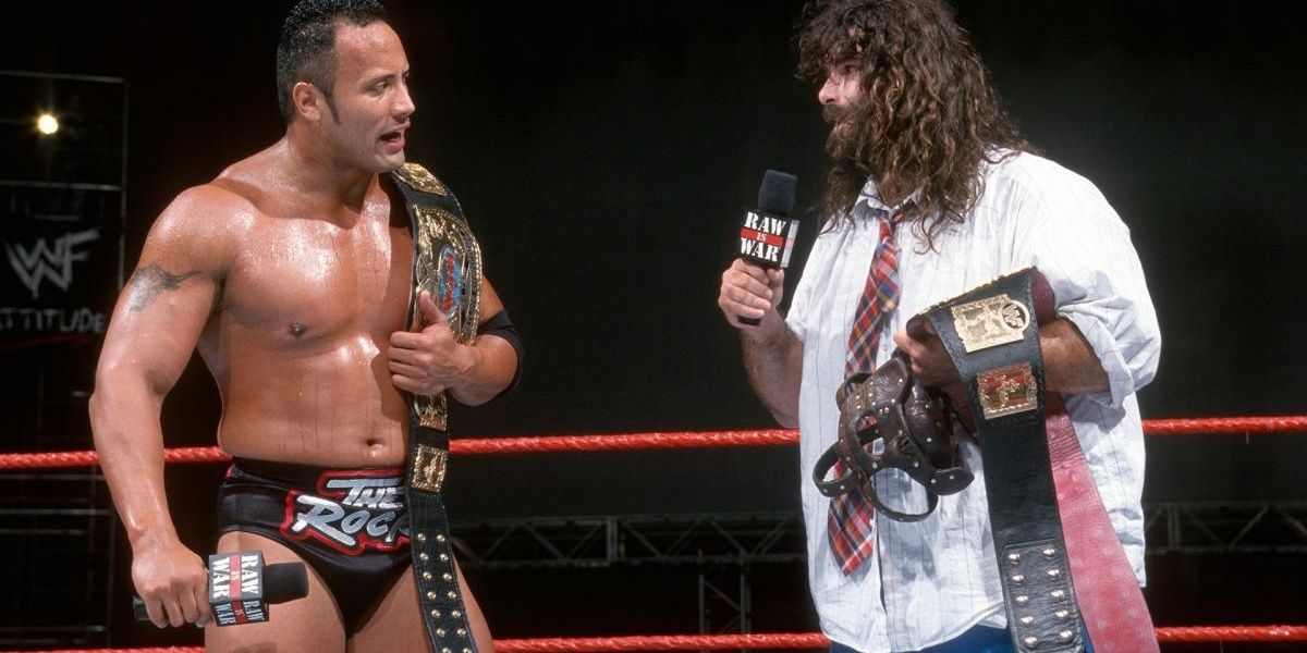 Rock n Sock Connection WWF Tag Team Champions Cropped