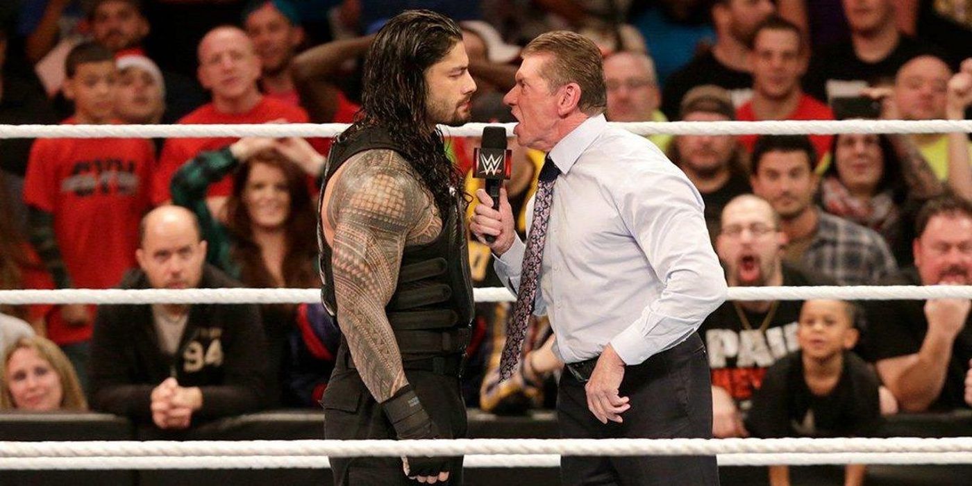 Roman Reigns Vs Vince McMahon  