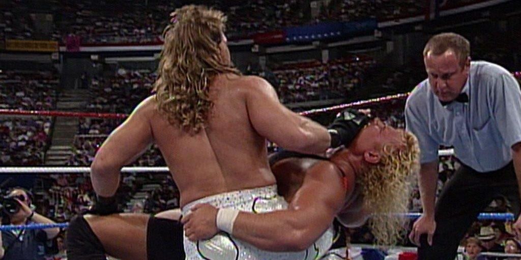 Shawn Michaels v Mr Perfect SummerSlam 1993 Cropped