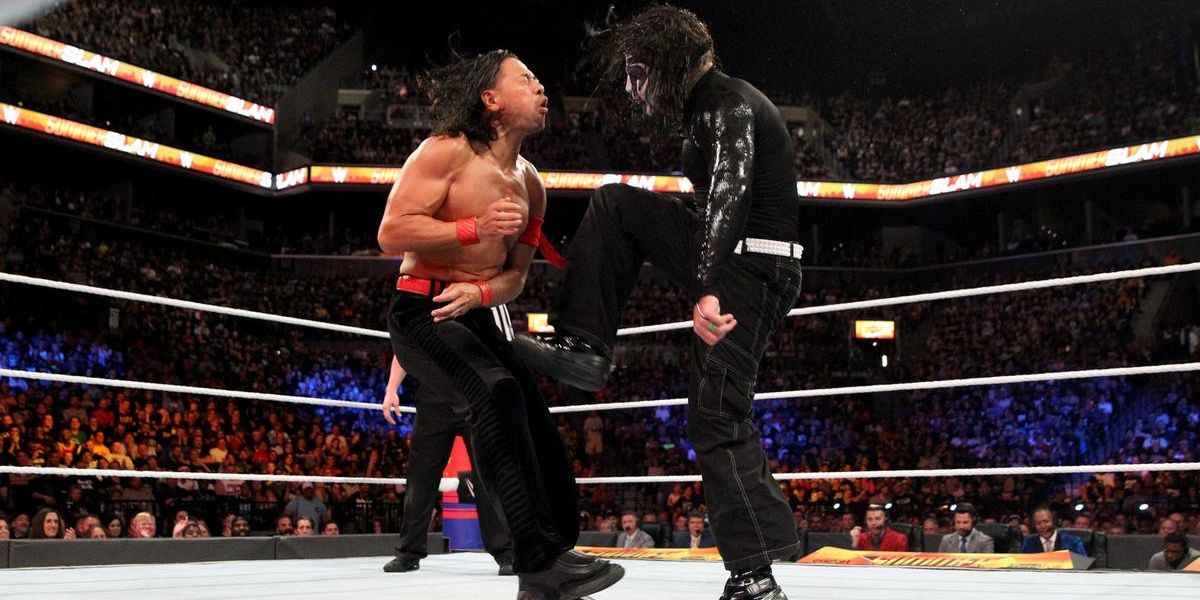 Shinsuke Nakamura v Jeff Hardy SummerSlam 2018 Cropped