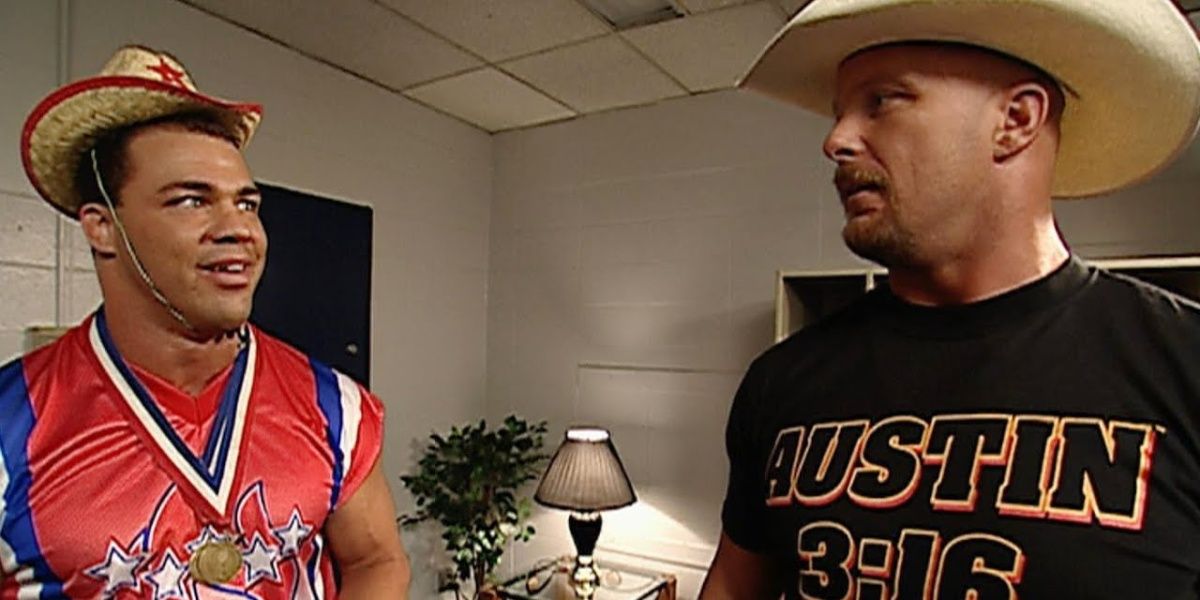 Steve Austin & Kurt Angle Cropped