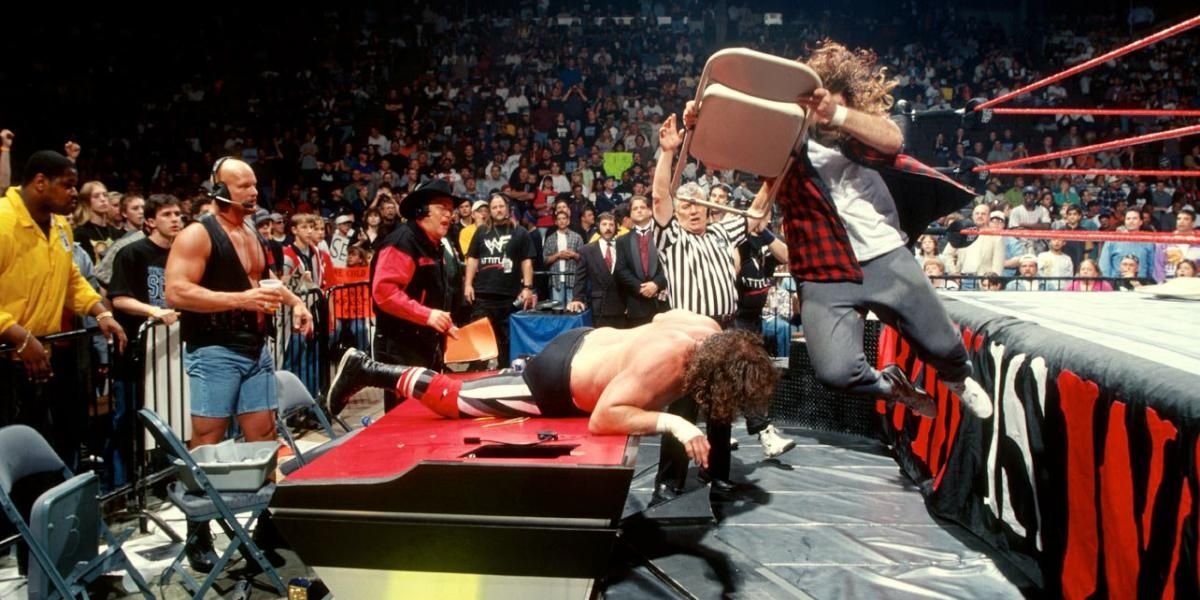 Terry Funk v Cactus Jack Raw May 4, 1998 Cropped