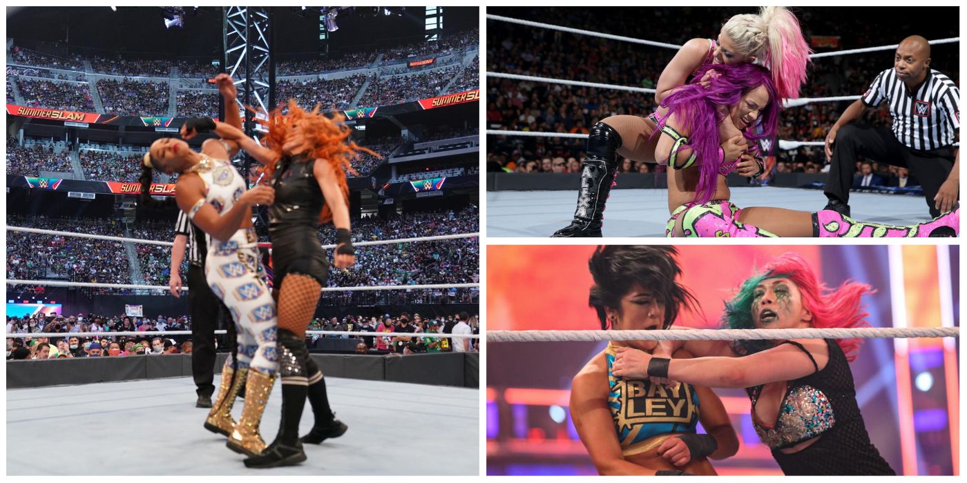 Triple threat Women's title match official for WWE SummerSlam