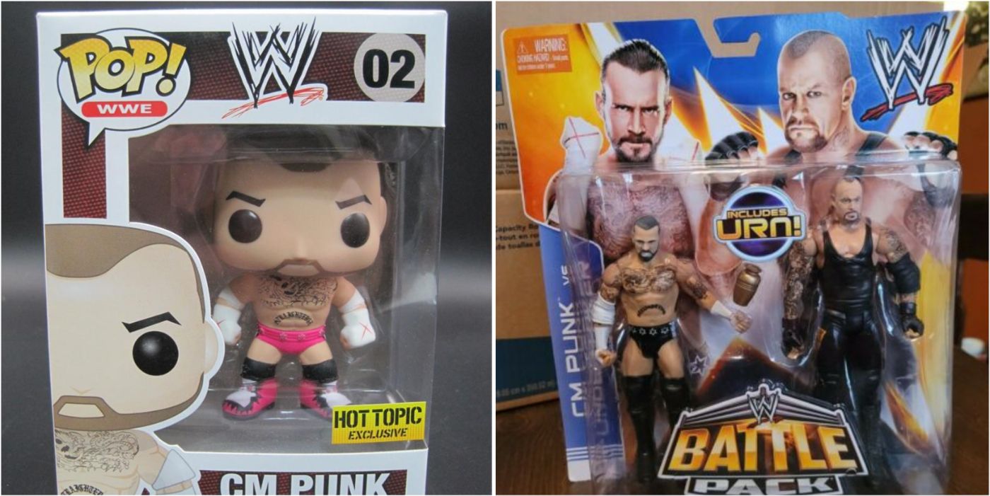 Cm punk action clearance figure