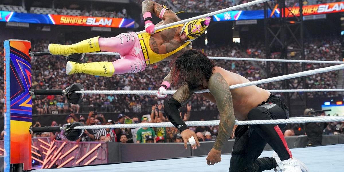 The Mysterios v The Usos SummerSlam 2021 Cropped