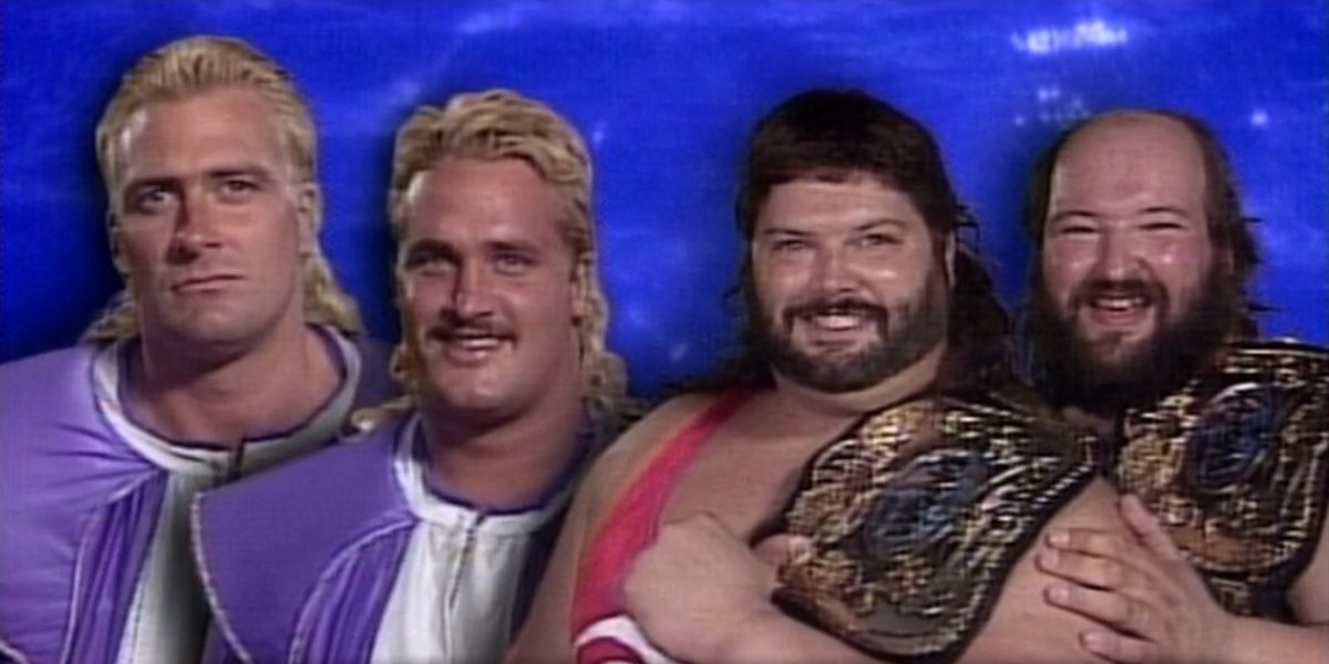 The Natural Disasters v The Beverly Brothers SummerSlam 1992 Cropped