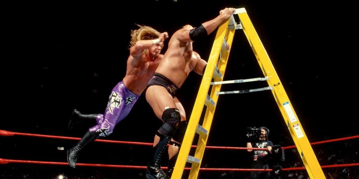 The Rock v Triple H SummerSlam 1998 Cropped