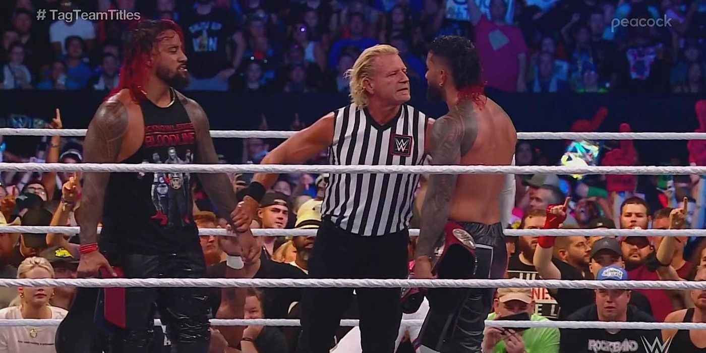 The Usos at SummerSlam 