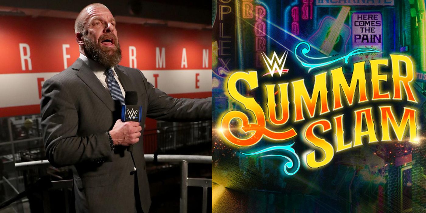 Triple H SummerSlam WWE