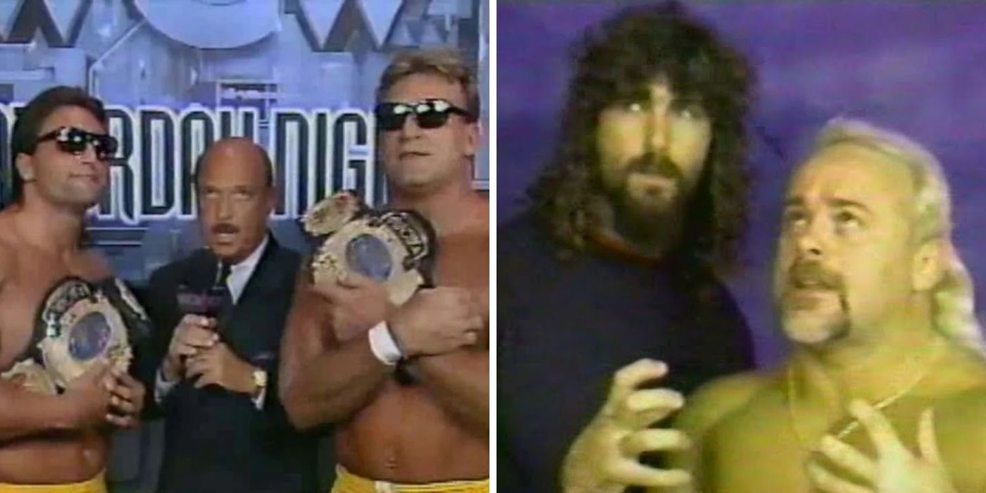 WCW tag teams WWE HOFers