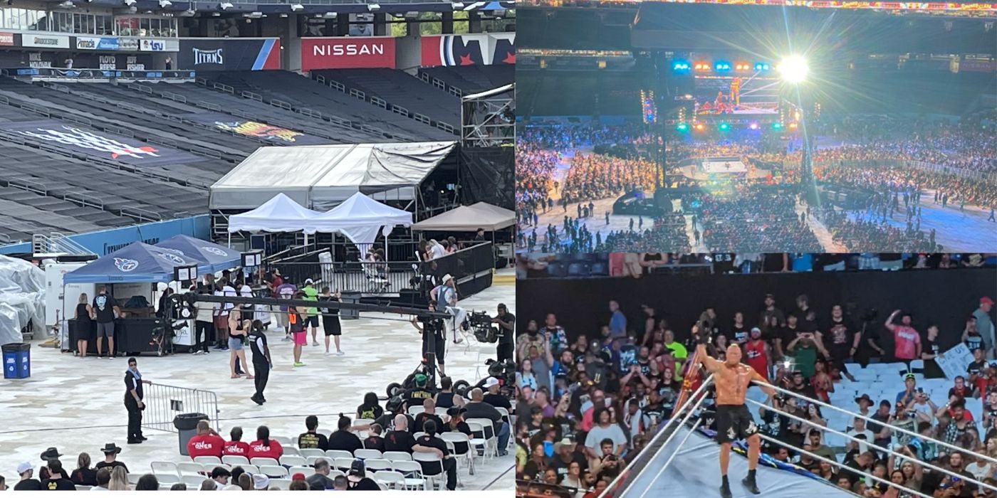 WWE SummerSlam 2022 What Fans Could Only Observe If They Were In Nissan Stadium Live