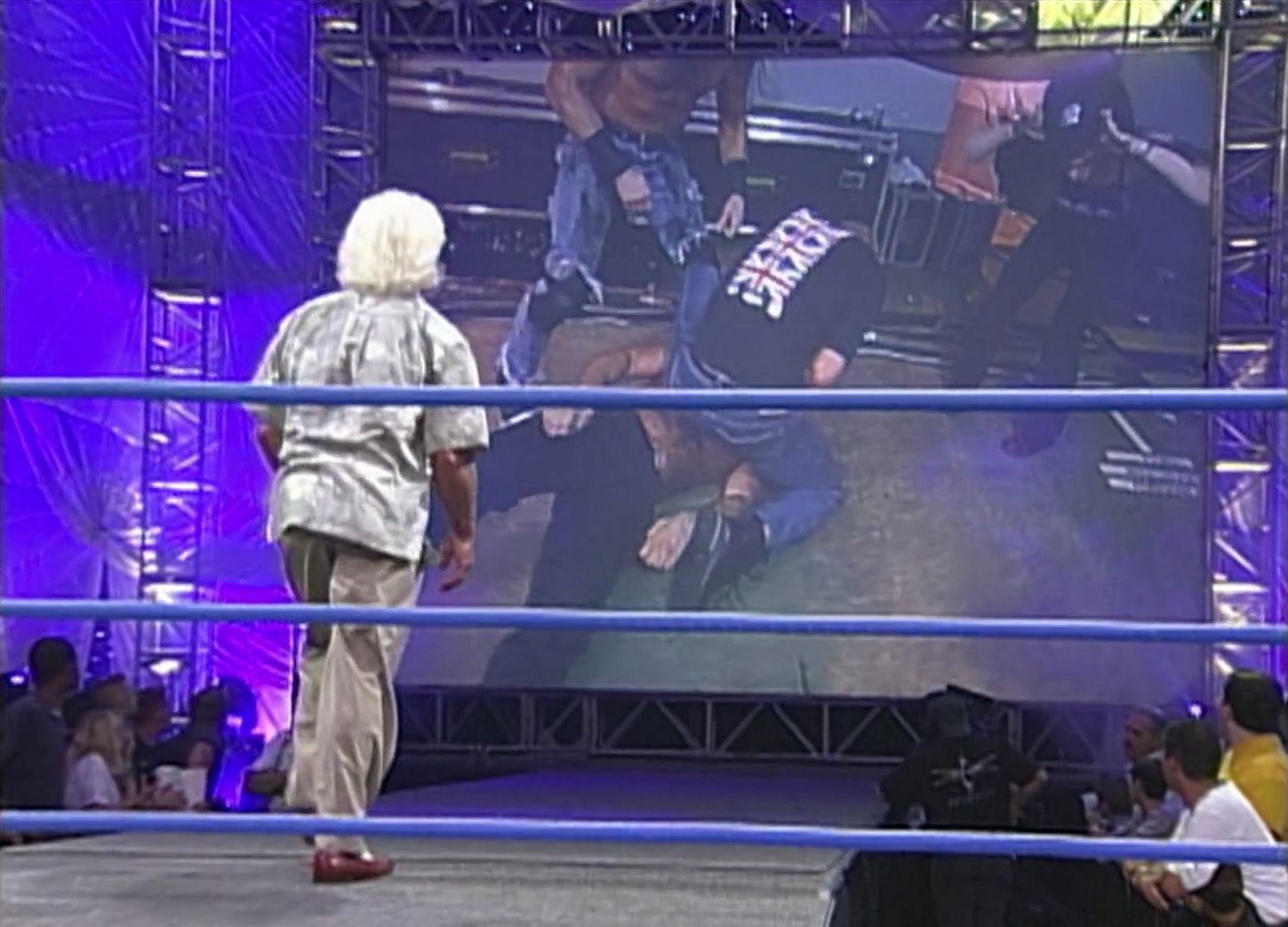 Arn Anderson & Ric Flair vs. Crowbar & David Flair (WCW Thunder, 5/17/2000)
