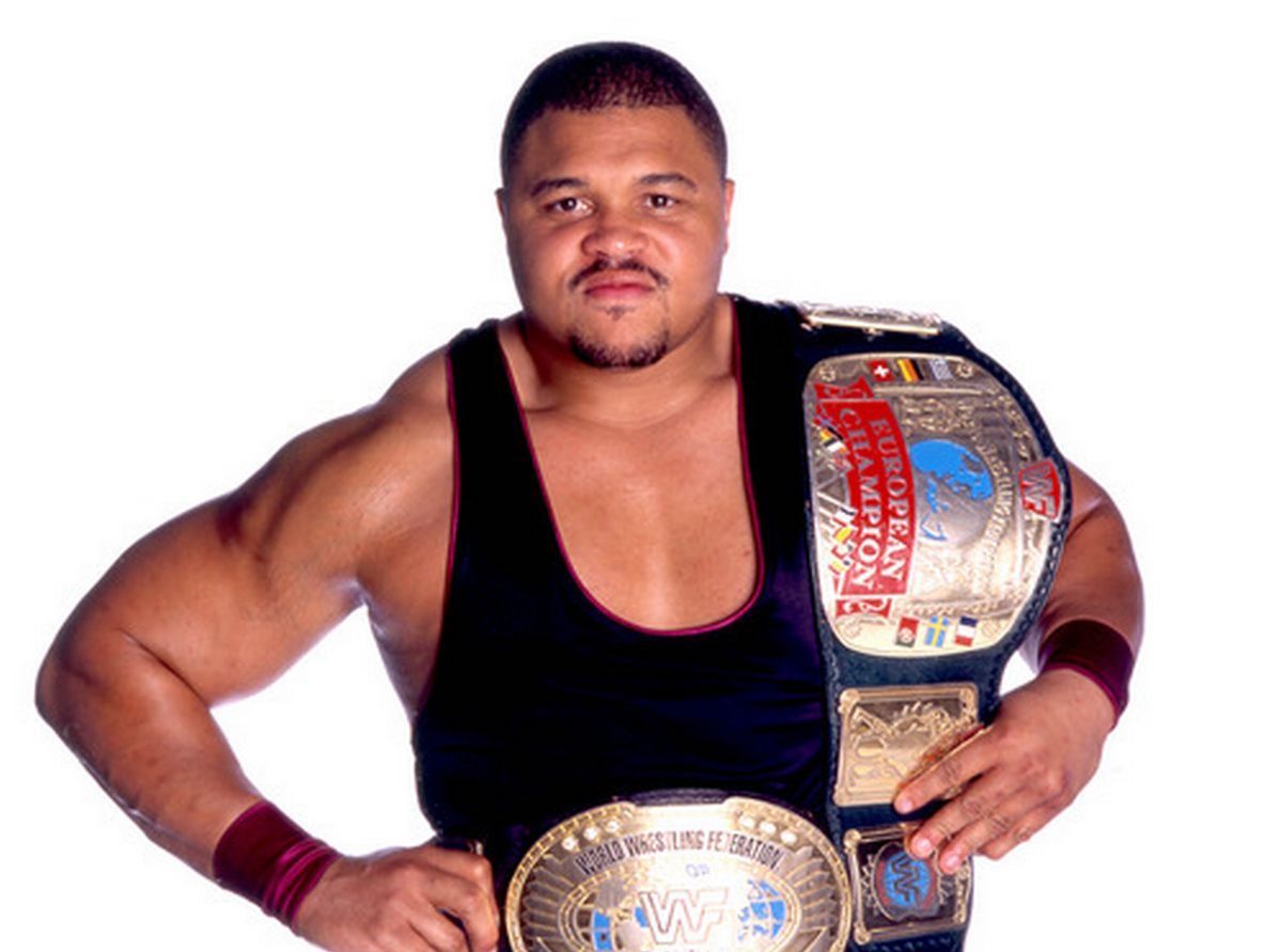 D'Lo Brown as double champion in WWE