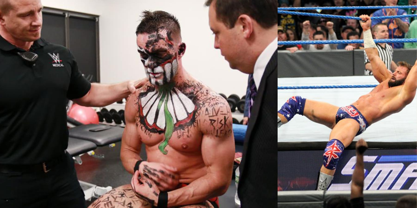 finn-balor-summerslam-injury-zack-ryder-smackdown-injury-wwe