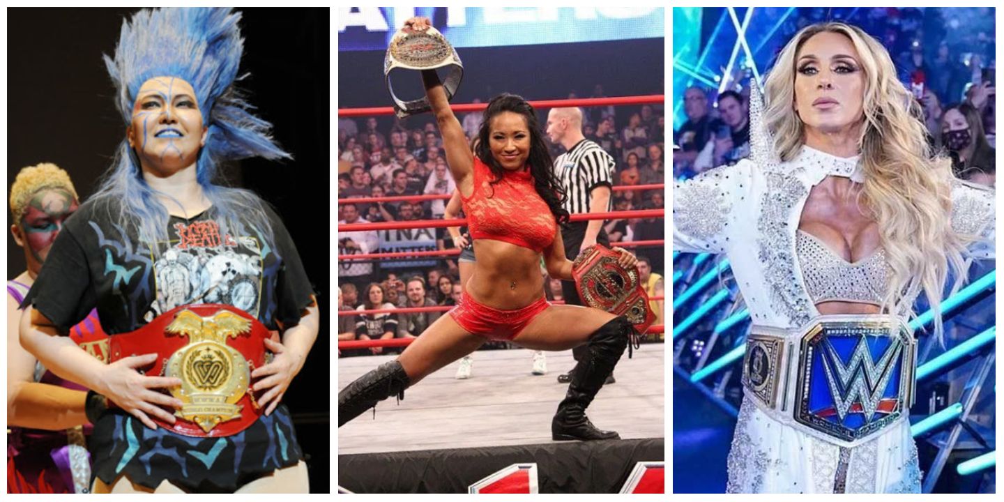 10 Wrestling Promotions (& Their Best Women's Champions)