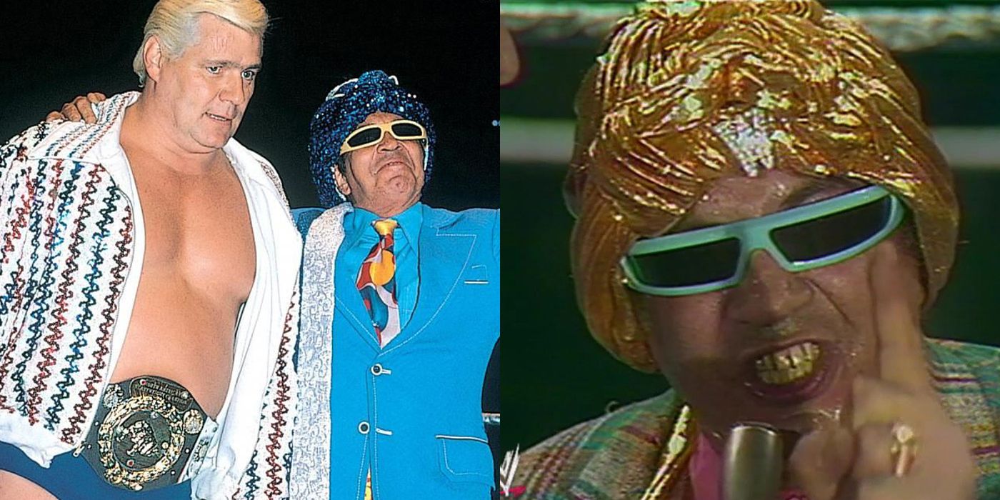 A split screen of the Grand Wizard