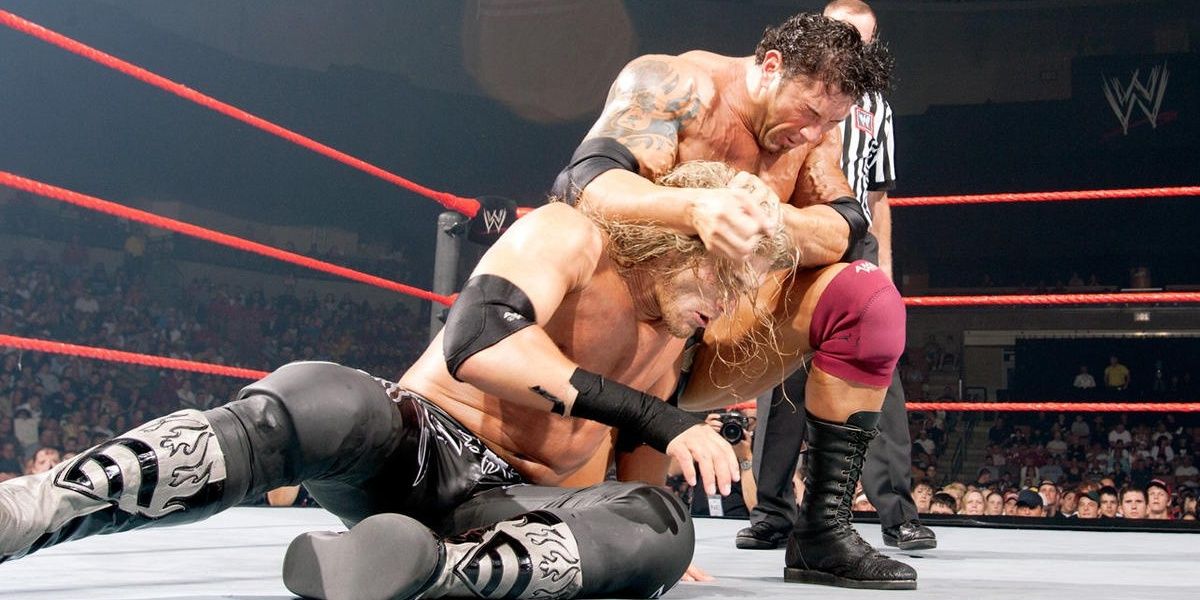 Batista v Edge Raw Jul 12, 2004