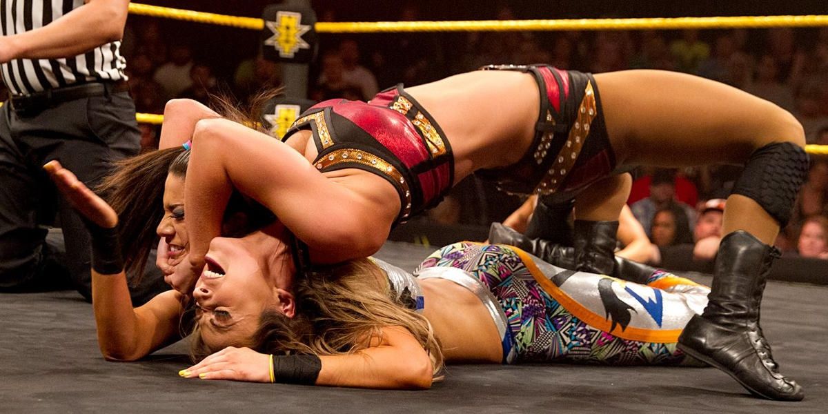 Bayley v Emma NXT May 27, 2015 Cropped