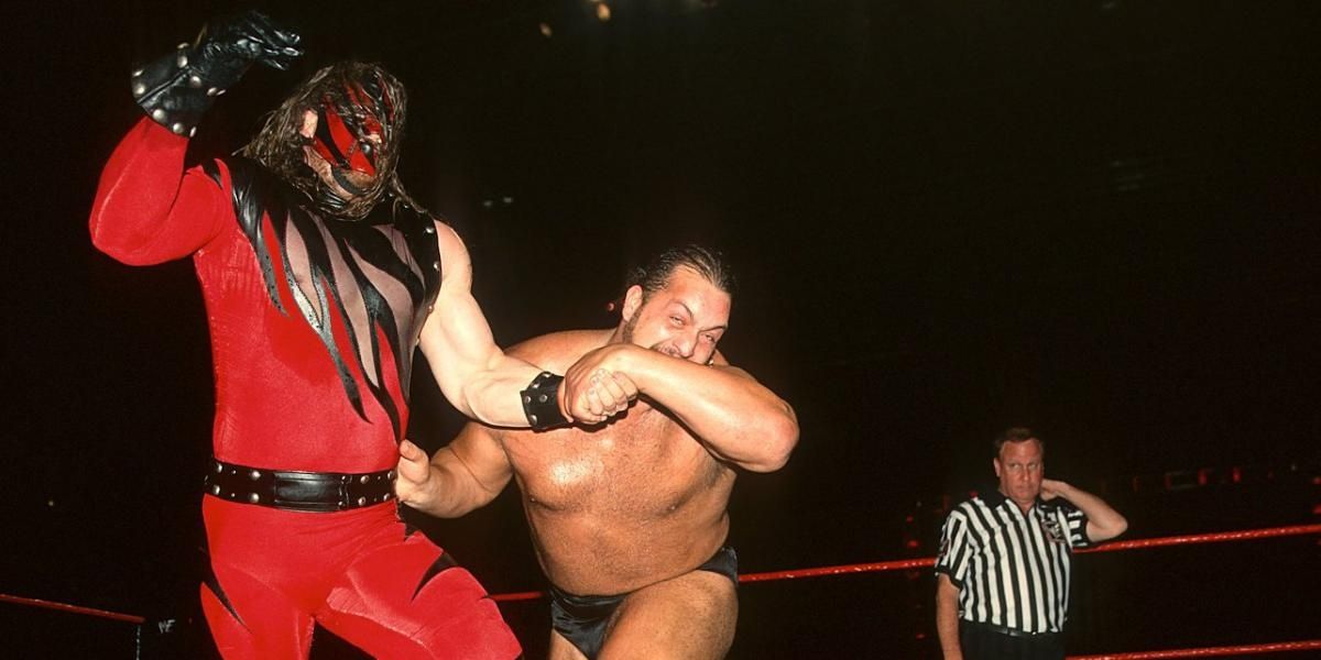 Big Show v Kane Rebellion 1999 Cropped