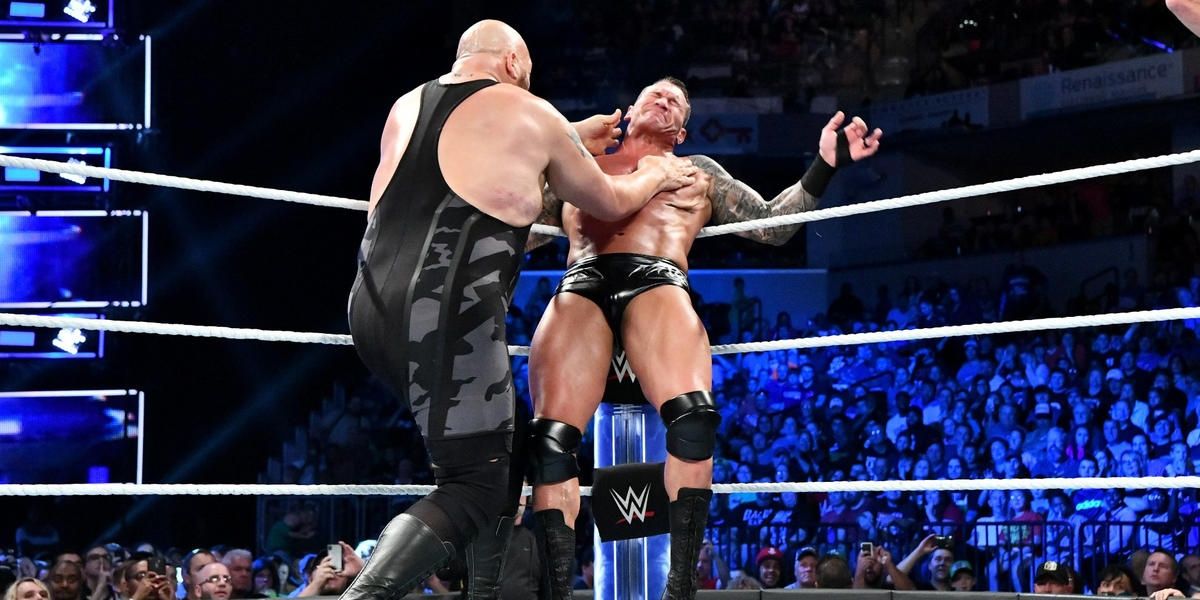 Big Show v Randy Orton SmackDown October 9, 2018 Cropped
