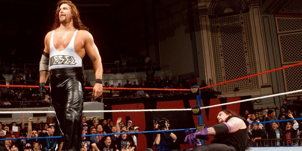 Bret Hart v The Undertaker Raw February 5, 1996 Cropped