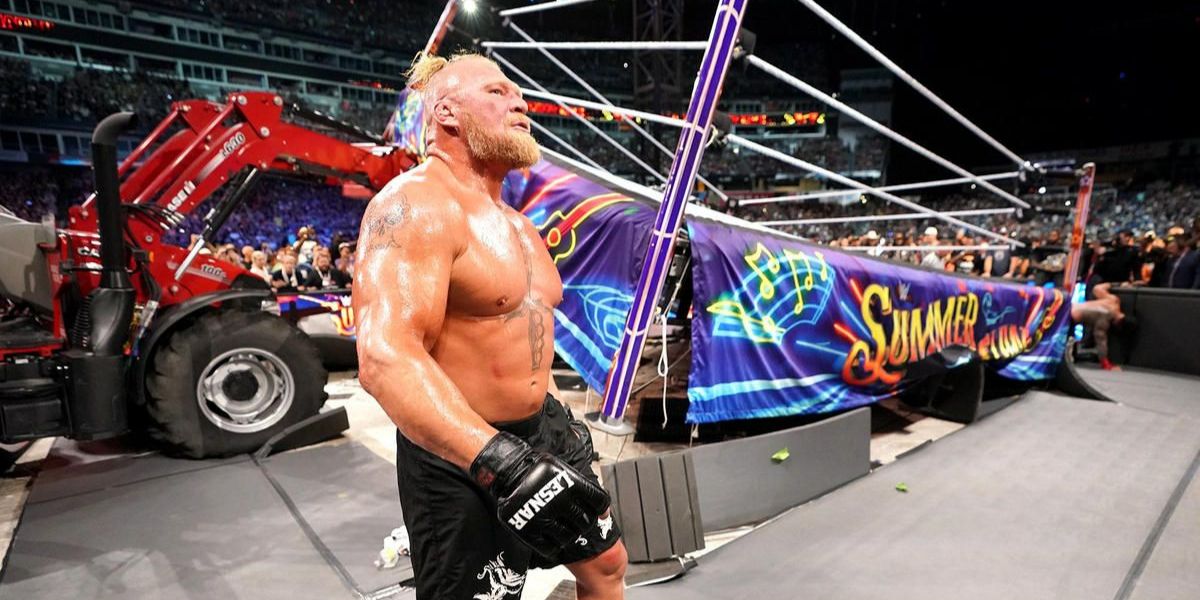 Brock Lesnar at SummerSlam 2022